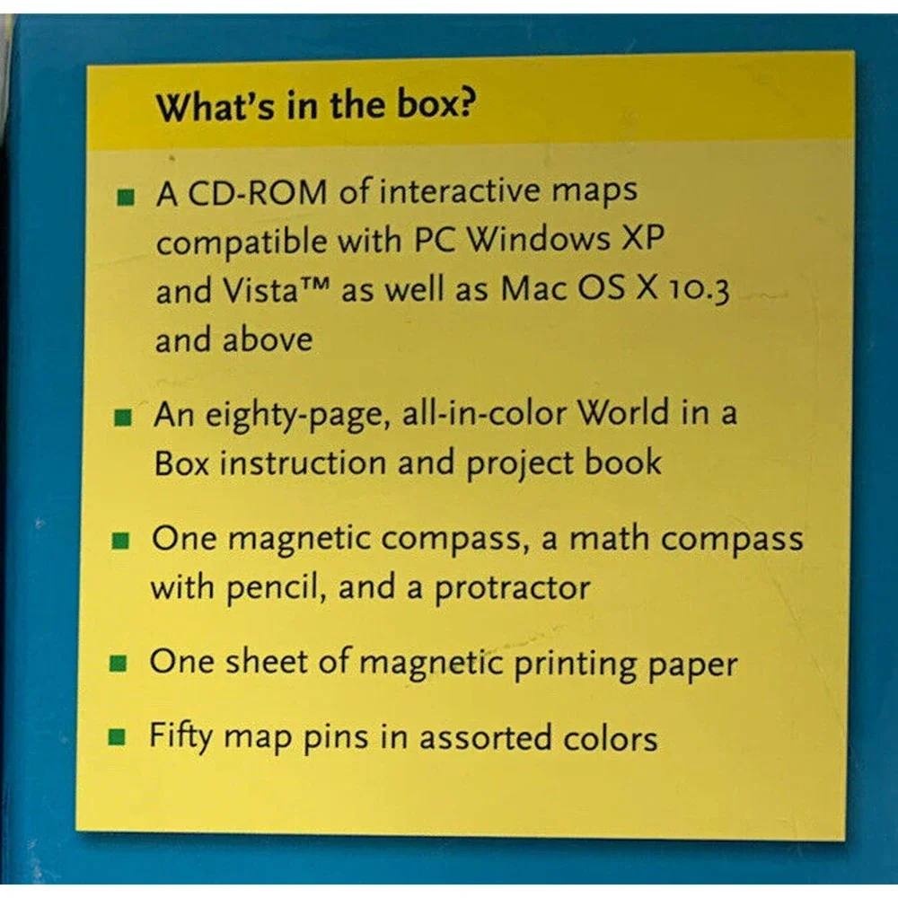 World In A Box Create Your Own Personalized Maps North America‎ Ed Geography
